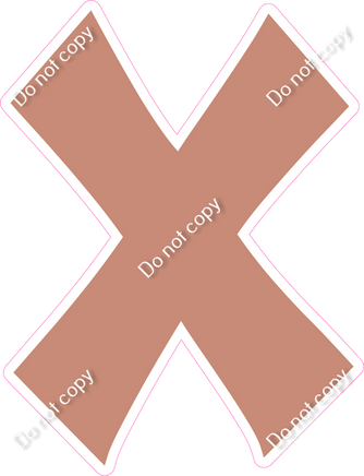 KG 23.5" Individuals - Flat Rose Gold X