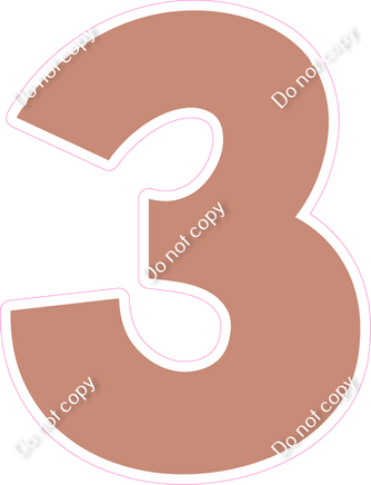 KG 23.5" Individuals - Flat Rose Gold 3