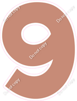 KG 23.5" Individuals - Flat Rose Gold 9