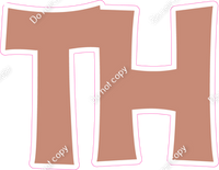 KG 23.5" Individuals - Flat Rose Gold TH