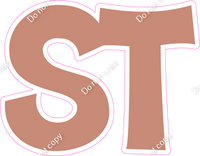 KG 23.5" Individuals - Flat Rose Gold ST