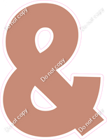 KG 23.5" Individuals - Flat Rose Gold &