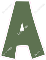 KG 23.5" Individuals - Flat Sage A