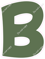 KG 23.5" Individuals - Flat Sage B