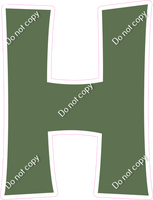 KG 23.5" Individuals - Flat Sage H