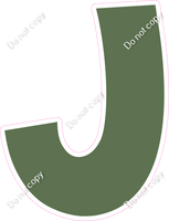 KG 23.5" Individuals - Flat Sage J