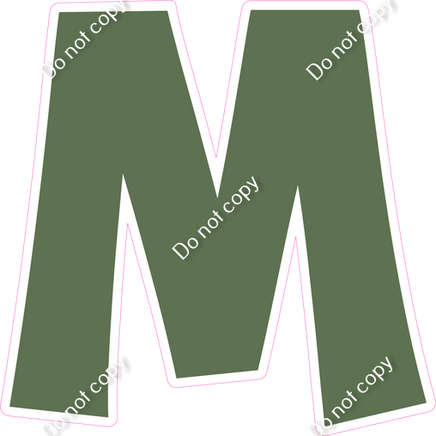 KG 23.5" Individuals - Flat Sage M