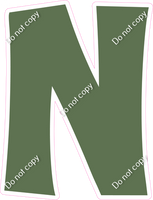 KG 23.5" Individuals - Flat Sage N