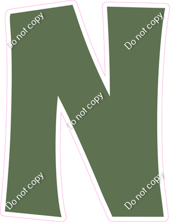 KG 23.5" Individuals - Flat Sage N