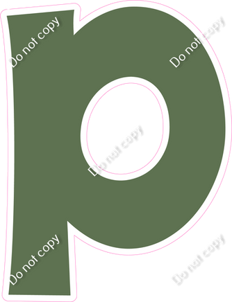 KG 23.5" Individuals - Flat Sage P