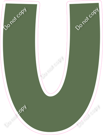 KG 23.5" Individuals - Flat Sage U