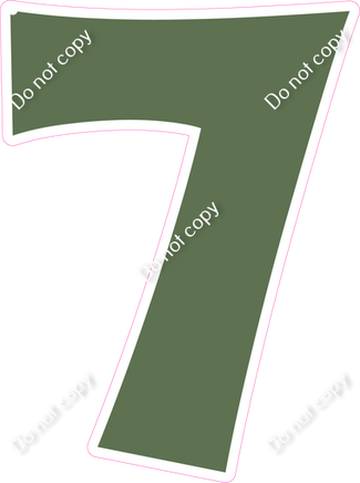 KG 23.5" Individuals - Flat Sage 7