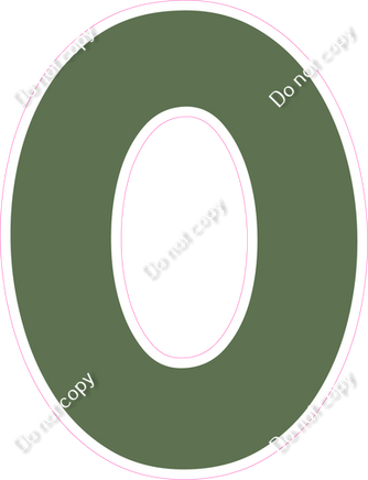 KG 23.5" Individuals - Flat Sage