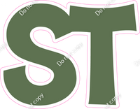 KG 23.5" Individuals - Flat Sage ST