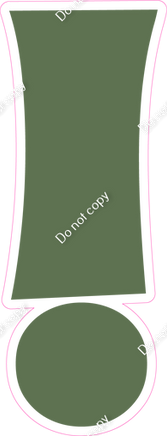 KG 23.5" Individuals - Flat Sage !