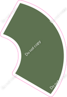 KG 23.5" Individuals - Flat Sage Apostrophe