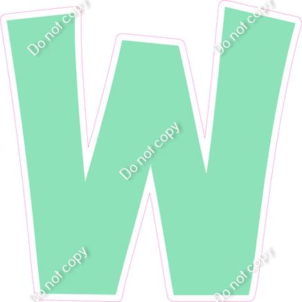 KG 23.5" Individuals - Flat Sea Foam W