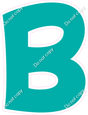 KG 23.5" Individuals - Flat Teal B