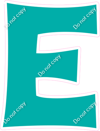 KG 23.5" Individuals - Flat Teal E