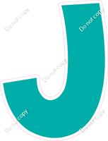 KG 23.5" Individuals - Flat Teal J