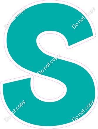 KG 23.5" Individuals - Flat Teal S