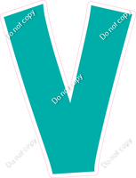 KG 23.5" Individuals - Flat Teal V