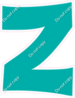 KG 23.5" Individuals - Flat Teal Z