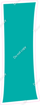 KG 23.5" Individuals - Flat Teal 1