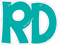 KG 23.5" Individuals - Flat Teal RD