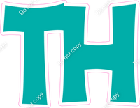 KG 23.5" Individuals - Flat Teal TH