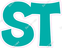 KG 23.5" Individuals - Flat Teal ST