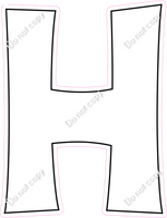 KG 23.5" Individuals - Flat White H