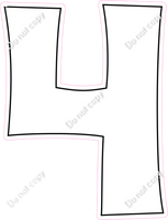 KG 23.5" Individuals - Flat White 4