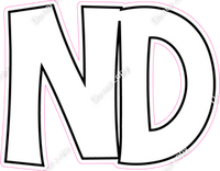 KG 23.5" Individuals - Flat White ND