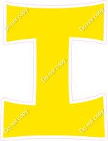 KG 23.5" Individuals - Flat Yellow I