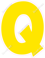 KG 23.5" Individuals - Flat Yellow Q