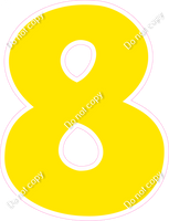 KG 23.5" Individuals - Flat Yellow 8