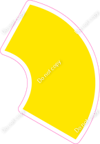 KG 23.5" Individuals - Flat Yellow Apostrophe