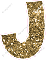 KG 23.5" Individuals - Gold Sparkle J