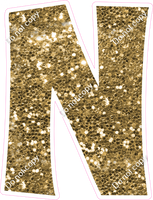 KG 23.5" Individuals - Gold Sparkle N