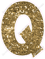 KG 23.5" Individuals - Gold Sparkle Q