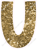 KG 23.5" Individuals - Gold Sparkle U