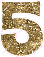 KG 23.5" Individuals - Gold Sparkle 5