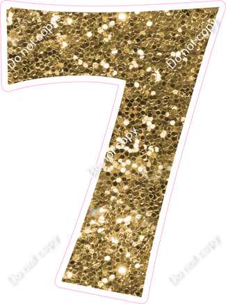 KG 23.5" Individuals - Gold Sparkle 7