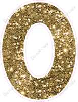 KG 23.5" Individuals - Gold Sparkle