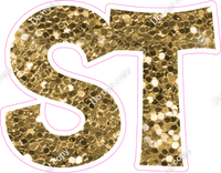 KG 23.5" Individuals - Gold Sparkle ST