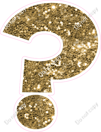 KG 23.5" Individuals - Gold Sparkle ?
