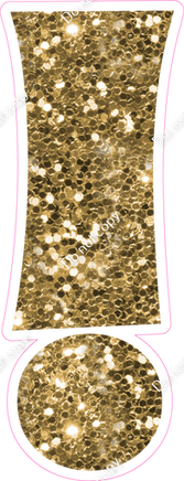 KG 23.5" Individuals - Gold Sparkle !