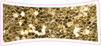 KG 23.5" Individuals - Gold Sparkle Dash