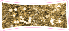 KG 23.5" Individuals - Gold Sparkle Dash